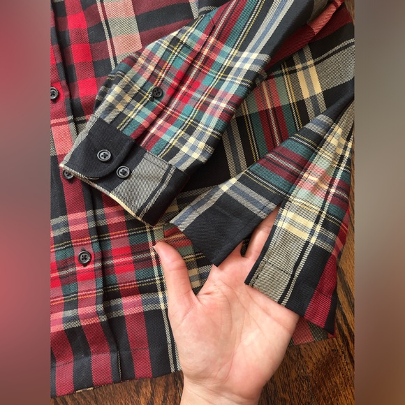 Ralph Lauren Plaid Wool Blouse - Picture 7 of 16